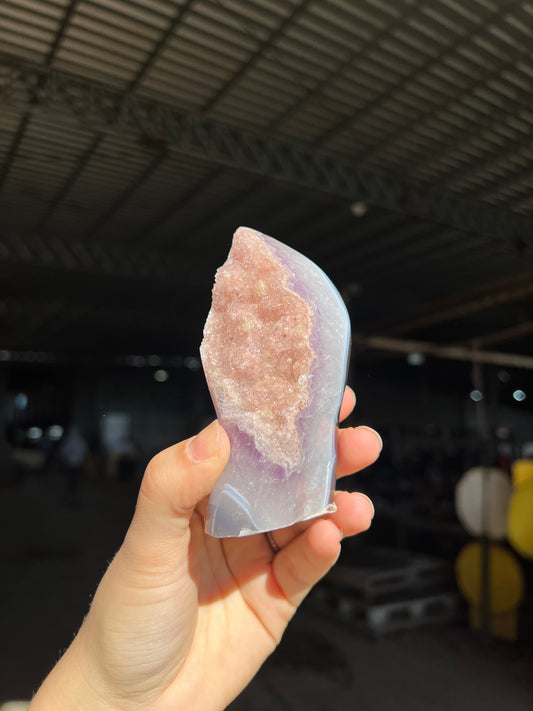 Pink amethyst mini Freeform