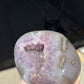 Lavender sugar geode