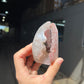 Red calcite mini quartz piece