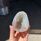 Mini  green quartz cut base