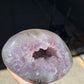 Lavender sugar geode