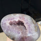 Lavender sugar geode