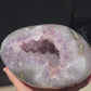 Lavender sugar geode